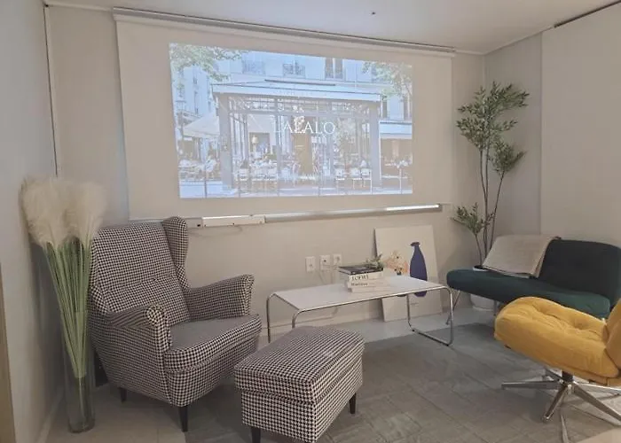 Apartamento 61 서면, 전포사잇길 감성스테이 # 빔프로젝터 영화관 # Busan